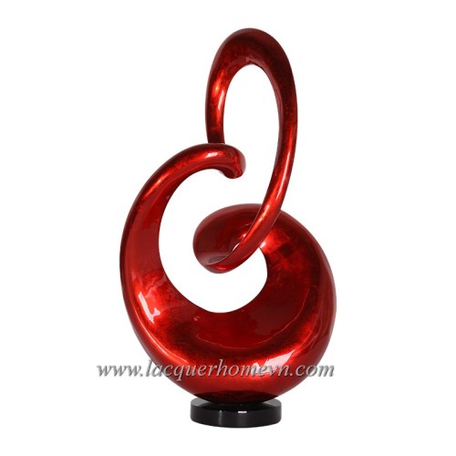 HT3605 Polyresin lacquer sculpture